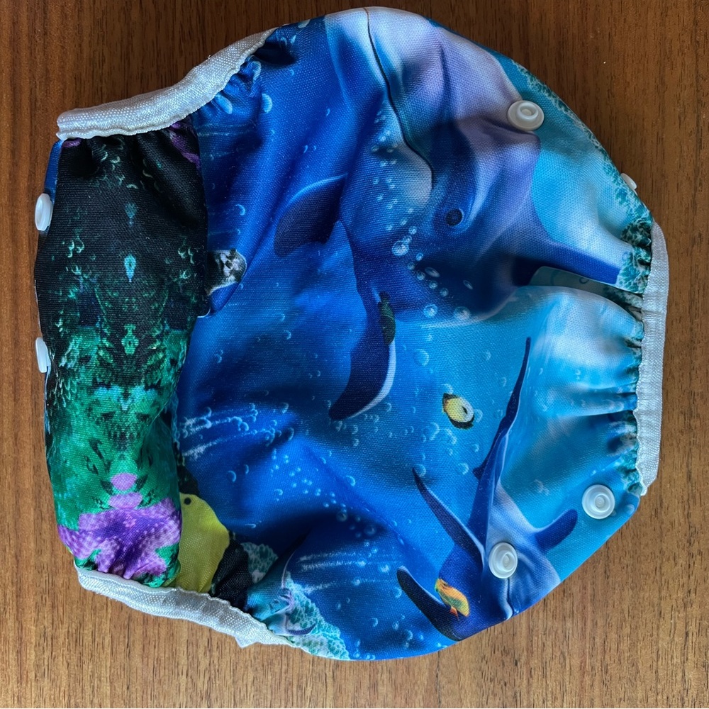 STOREOFBABY Swim Reusable Diaper and THUNDERCLOUD Bucket Hat - Picture 2 of 6